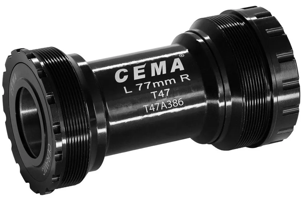 Boîtier pédalier T47A Cema céramique anti-craquement axe 30mm