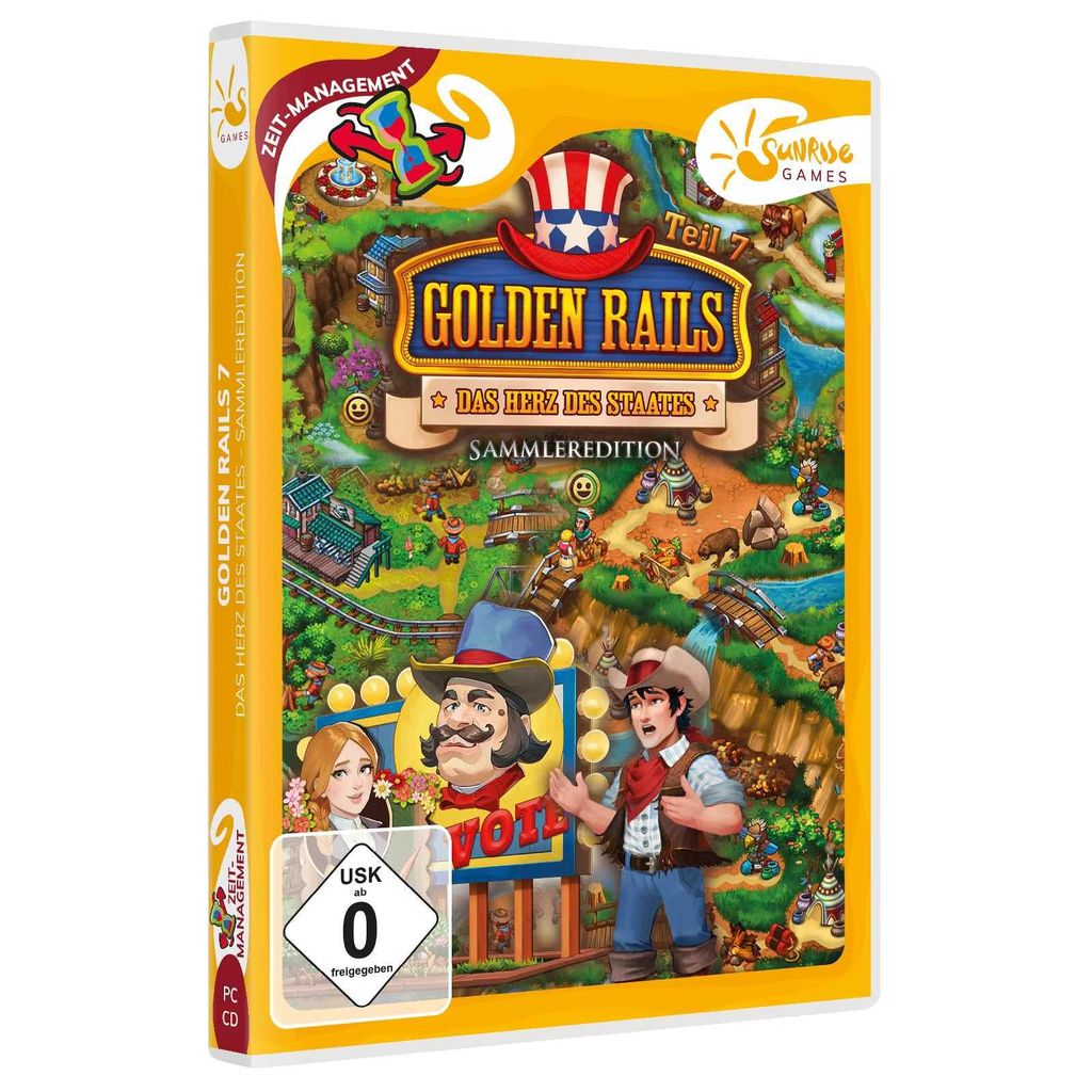 Golden Rails 7: Das Herz des Staates (2025), PC Produktbild 