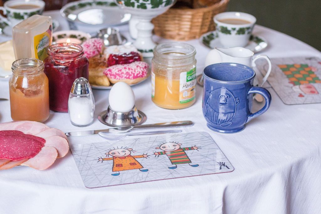Schneidebrett mit Motiv Männel groß mit Gravur