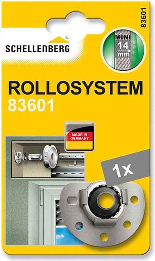 Wandhalterung System Mini Sechseck-Achse 80x60x18mm