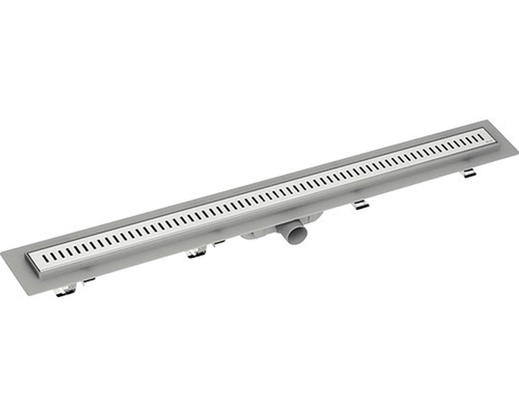 Ravak Zebra - Duschrinne mit Edelstahlrost, 750 mm X01433