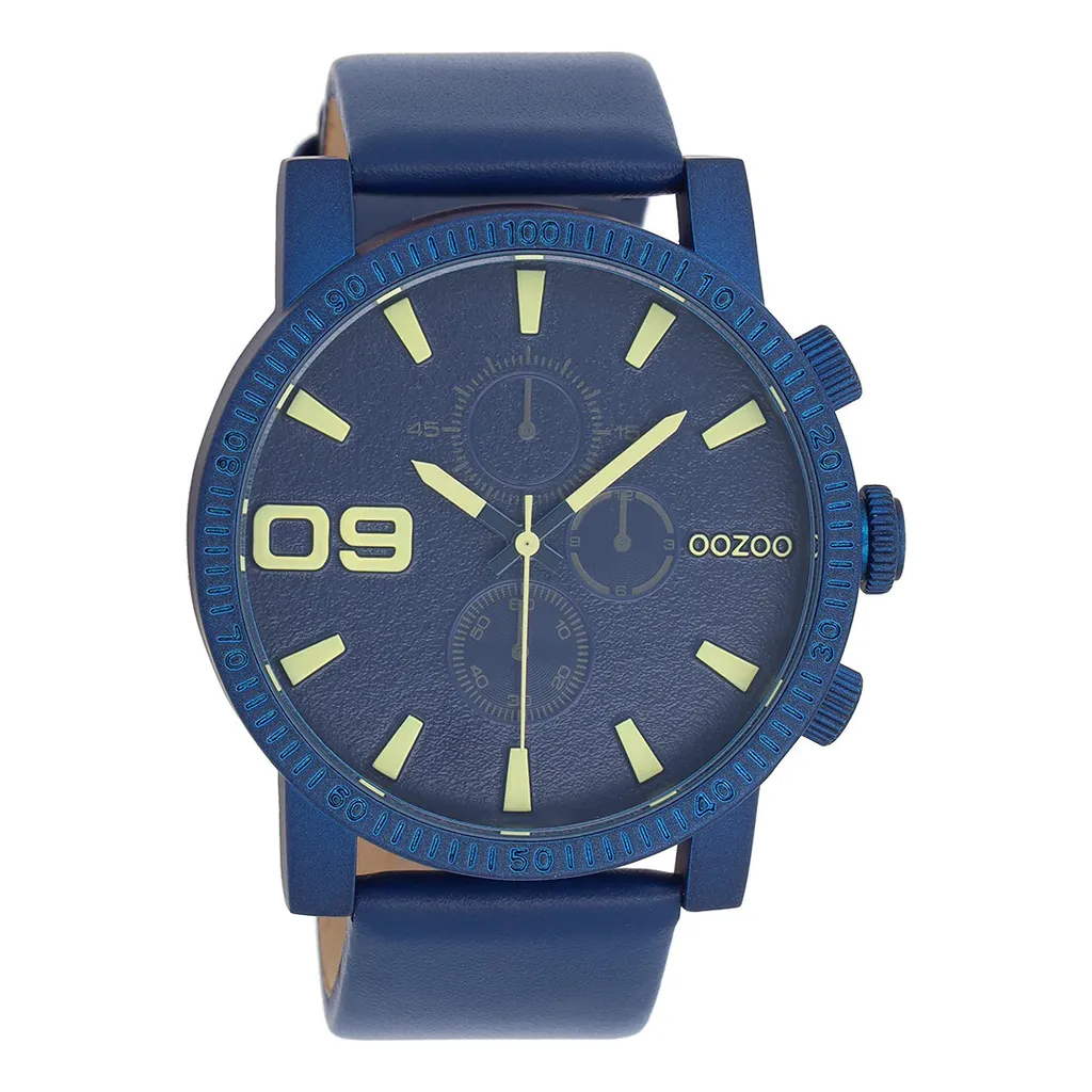 Montre Homme Oozoo UOC11436 - Cadran Bleu de la Collection Timepieces