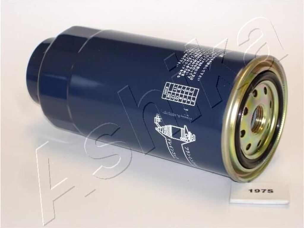 Kraftstofffilter ASHIKA 30-01-197 für NISSAN NP300 Navara Pickup (D40) Anschraubfilter