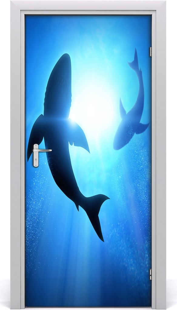 Tulup Türaufkleber 95x205 cm Dekorative Aufkleber Selbstklebend Wasserdichte Tapete Abnehmbar Schlafzimmer Wohnzimmer Wohnkultur - Silhouetten von...