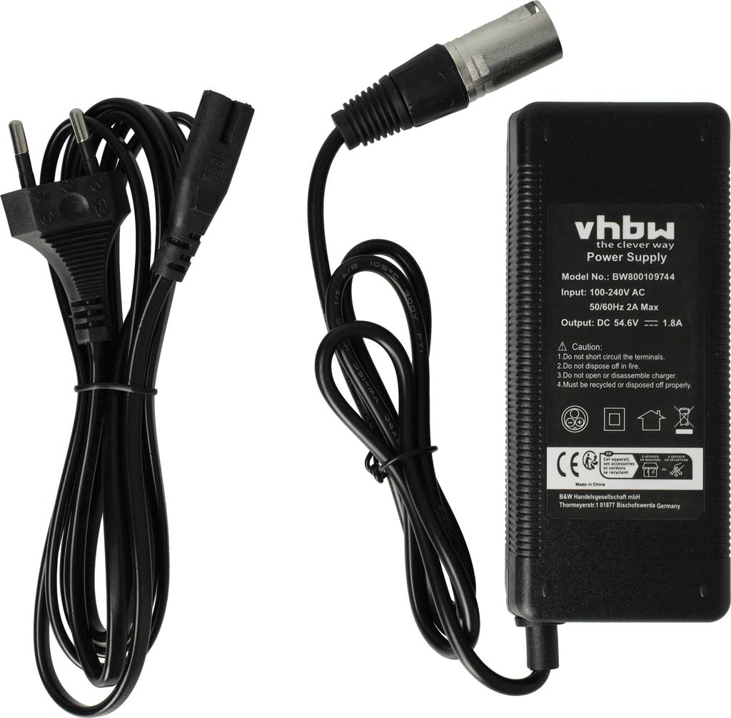 vhbw Ladegerät kompatibel mit NCM London ab 2014, Essen ab Produktbild 