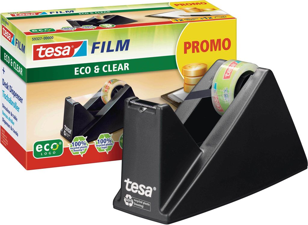dozownik taśmy samoprzylepnej tesa Easy Cut czarny Zdjęcie produktu 