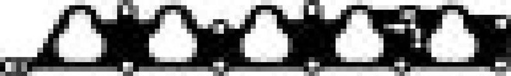 ELRING 725.840 Ansaugkrümmer-Dichtung für FIAT STILO (192) COUPE (FA/175) STILO Multi Wagon (192) BRAVO I (182) MAREA Weekend (185) MAREA (185)