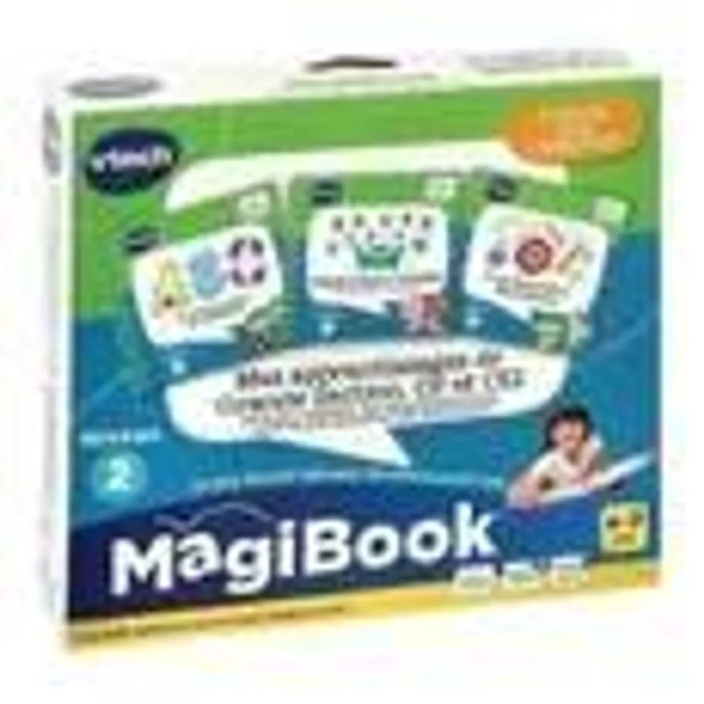 Livre Vtech interactif Grande Section avec 10 thèmes d'apprentissage variés