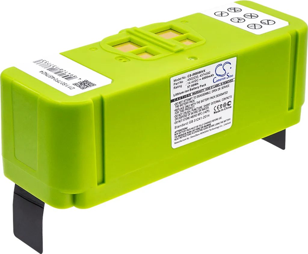 Réparer Roomba 614 652 qui ne charge plus - Batterie de remplacement