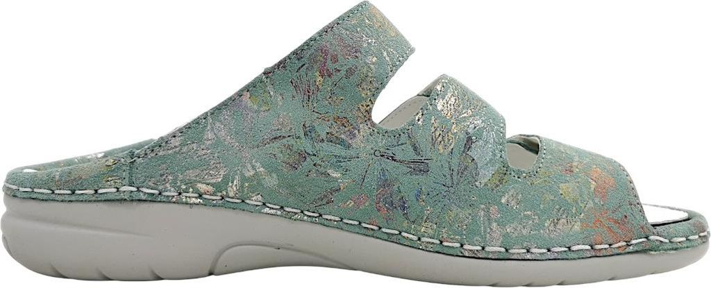 Waldläufer Gunna: Sandalias para mujer, suela verde, Imagen del producto 