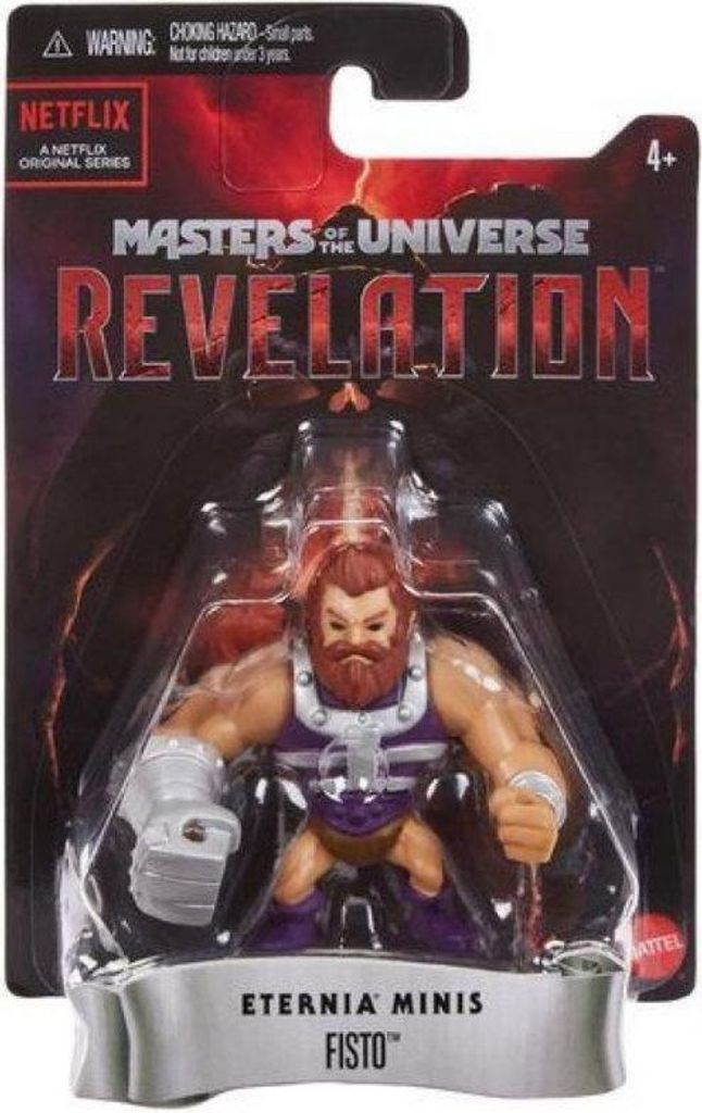 MATTEL MOTU Revelation Eternia Minis Fisto 5cm Produktbild 