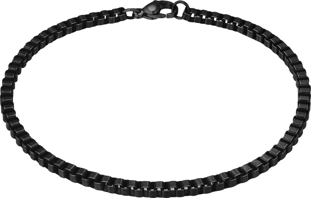 Armband Edelstahl schwarz