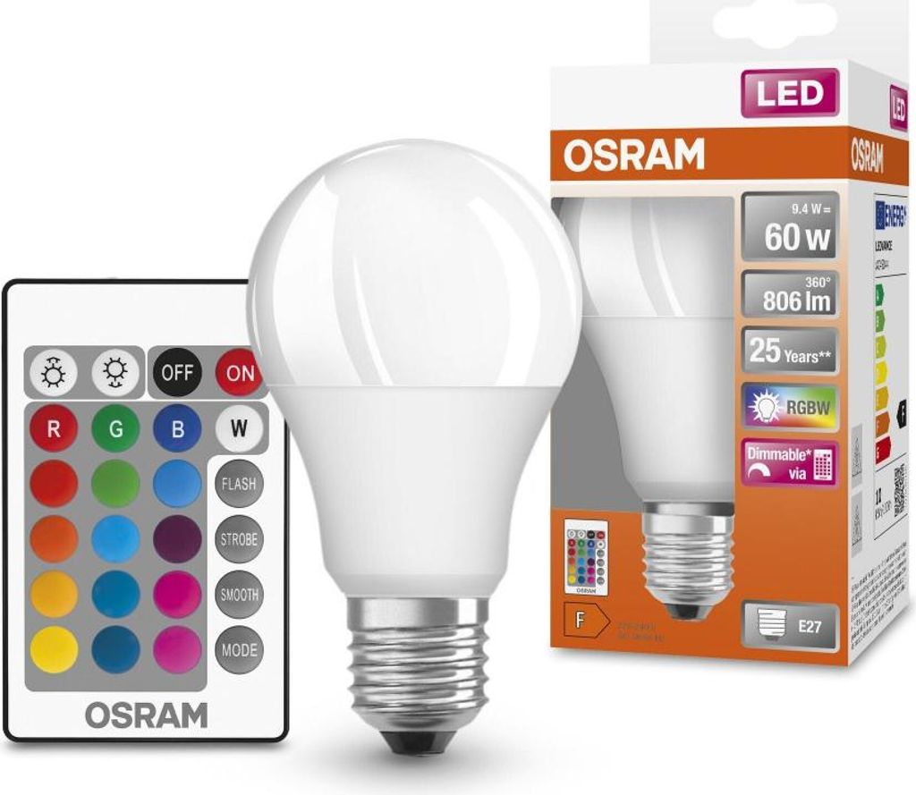 Osram STAR+ Lampadina LED Multi, bianco caldo 2700 K 9,7 W Immagine del prodotto 