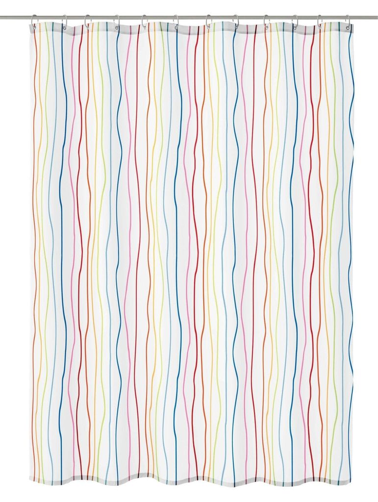 Jolie Duschvorhang, 120 x 200 cm, mehrfarbig