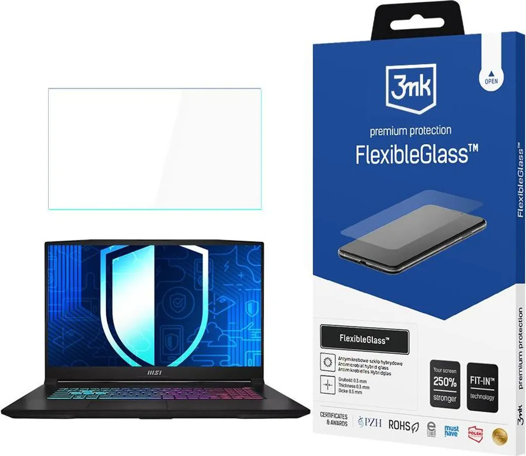 3mk FlexibleGlass MSI Katana 17.3: Sicurezza e Design Sottile
