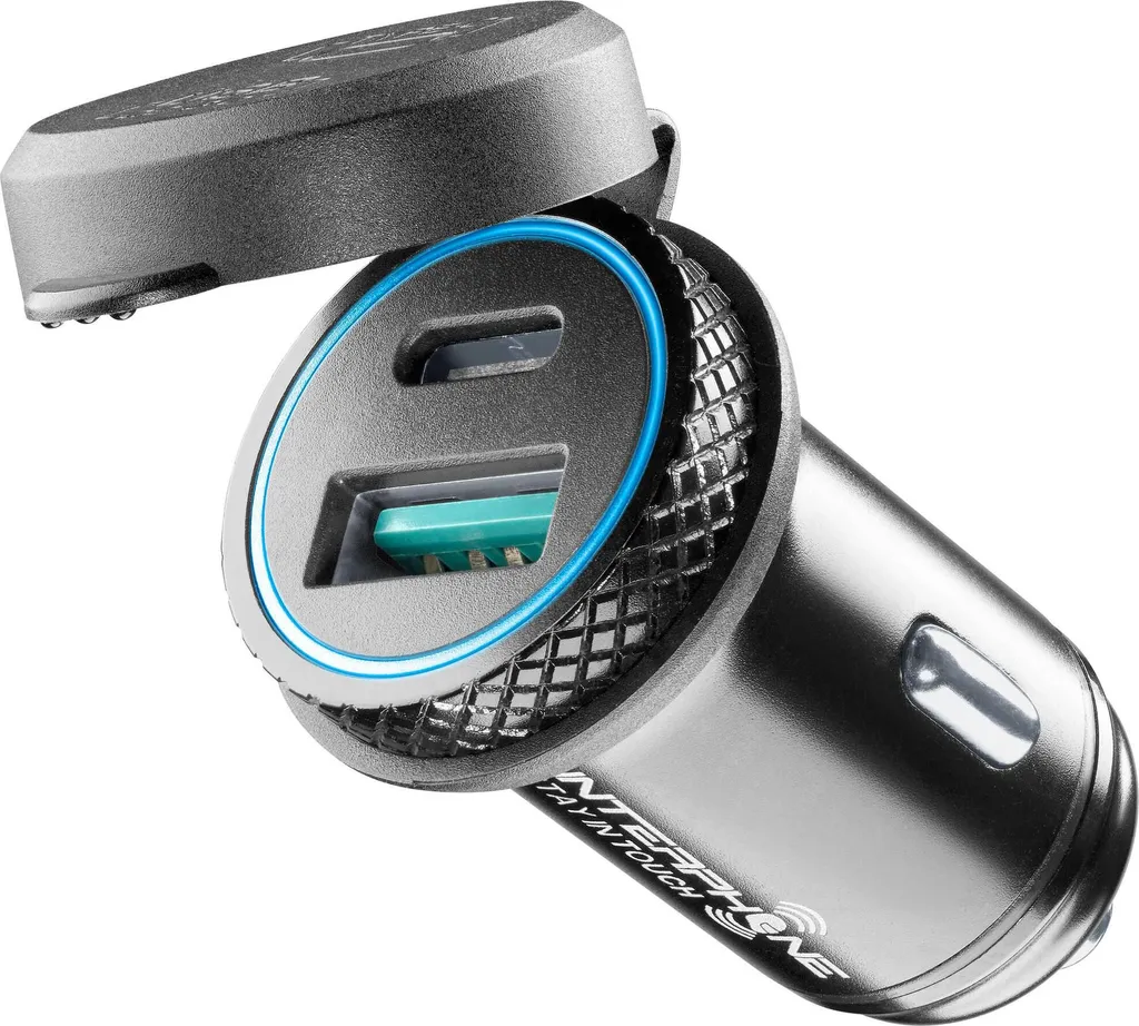 Adaptateur Allume-Cigare USB Interphone Haute Vitesse avec Double Port