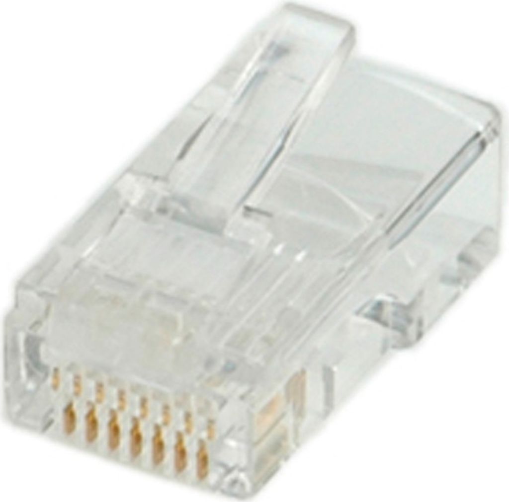 ROLINE Modular-Plug ungeschirmt, Cat.5e (Class D), 10 Stck Produktbild 