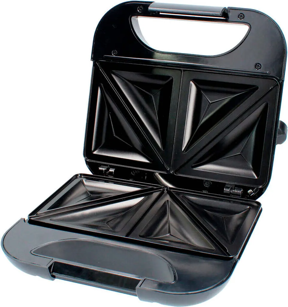 Machine à sandwich TM Electron Steel 750 W Double en Acier Inoxydable