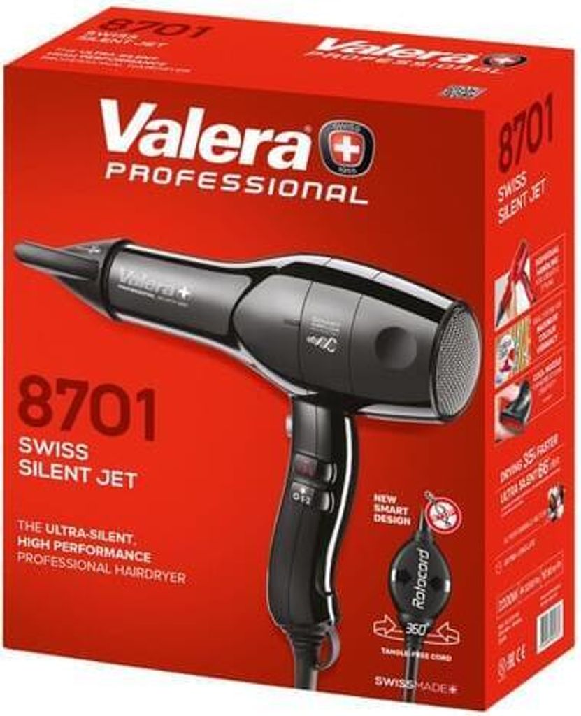 Valera Swiss Silent Jet 8701 professioneller Ionen Haartrockner SXJ 8701 RC