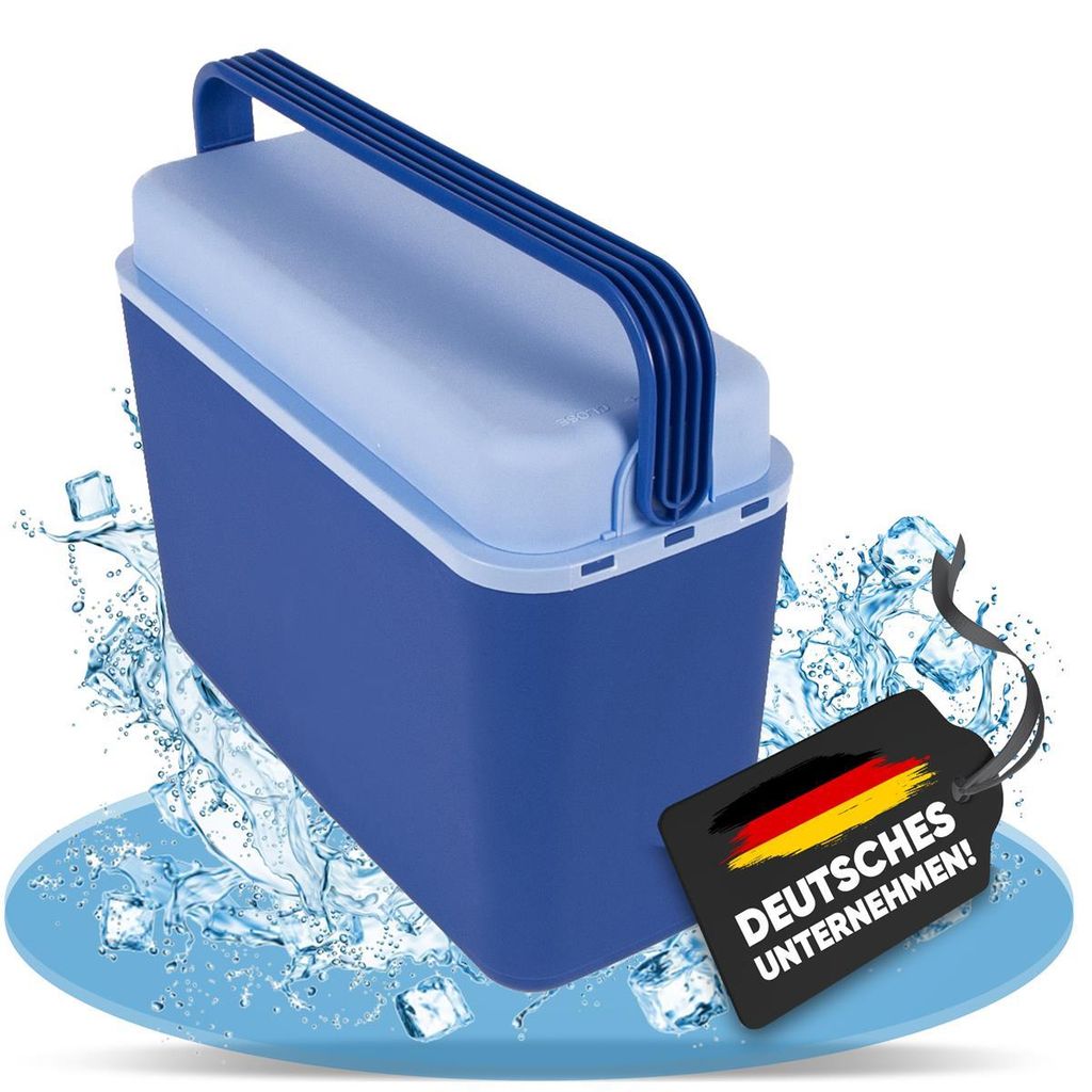 Tragbare Kühlbox 12 Liter passiv für Camping, Picknick und Outdoor-Aktivitäten