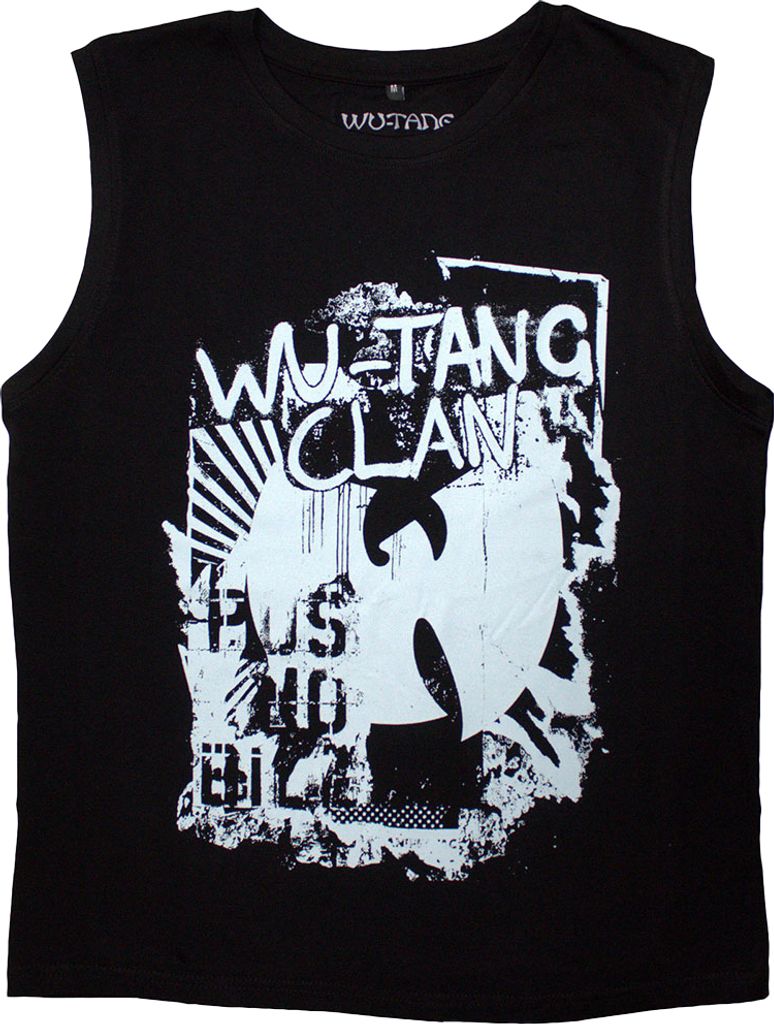 Wu-Tang Clan - Ärmelloses Oberteil für Herren/Damen Uni RO13495 (M) (Schwarz)