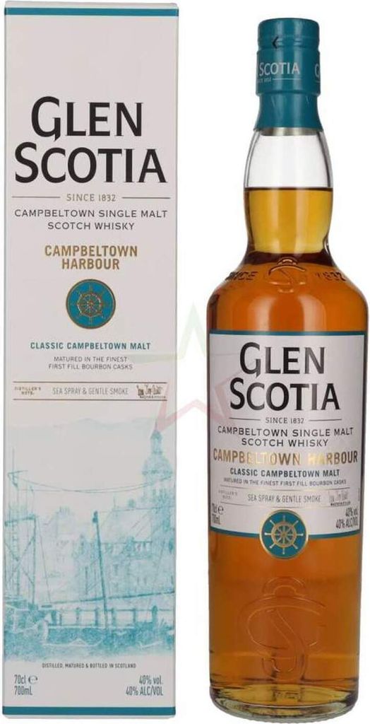 Glen Scotia Campbeltown HARBOUR Single Malt Scotch Whisky 40.0 % 0,70 lt.