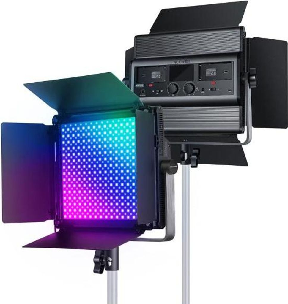 Neewer Flächenleuchte RGB1200 LED Videoleuchte