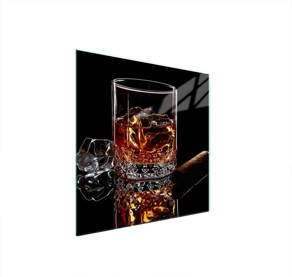 Piastra Di Protezione In Vetro Per L'herd 50X52 Whisky