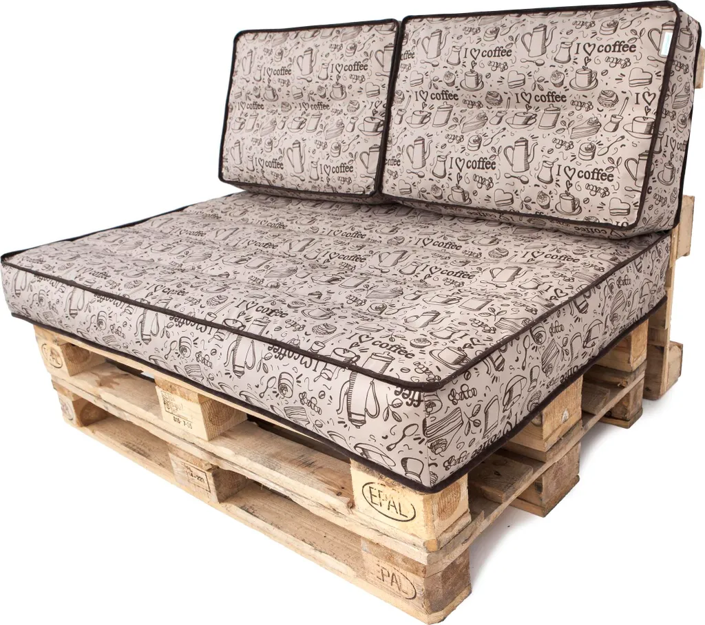 Coussins de Palette Lavables et Imperméables pour un Confort Durable