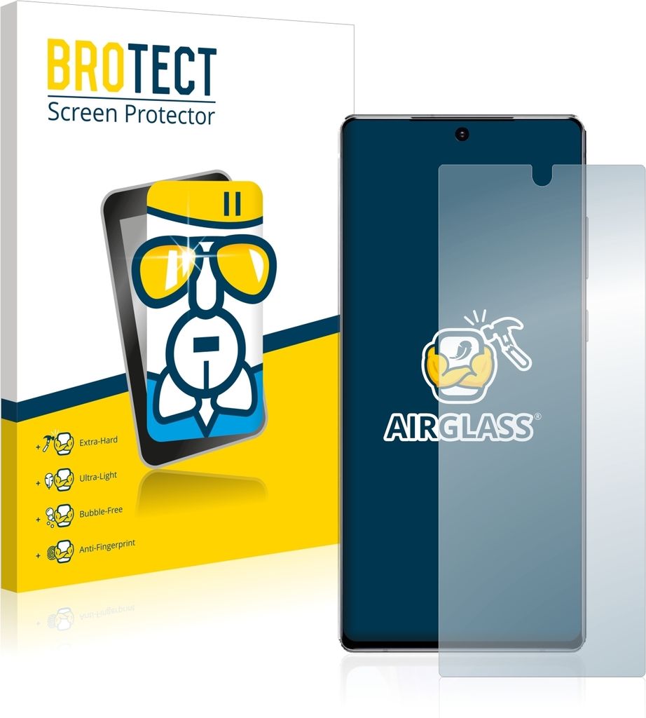 BROTECT Schutzglas für Samsung Galaxy Note 20 5G Schutzfolie Panzer Folie Glas Display Schutz klar
