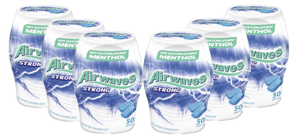 AIRWAVES STRONG Dose - 6 Dosen Produktbild 