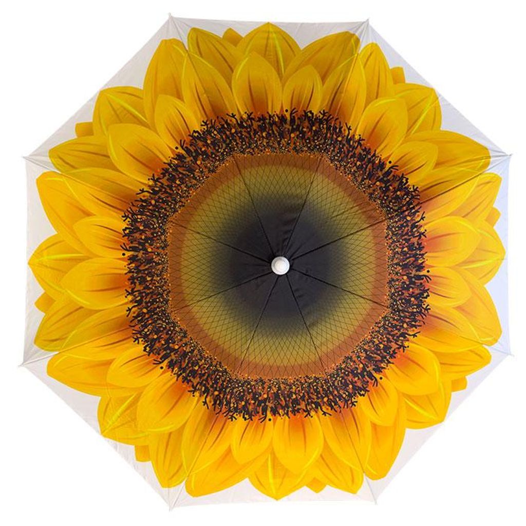 Sonnenschirm Sonnenblume 180 cm Produktbild 