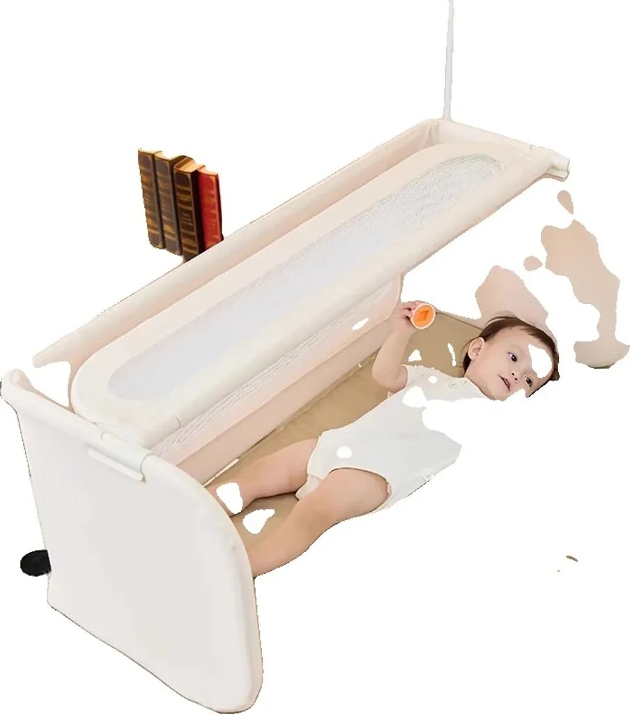 Cale-bébé ergonomique pour lit parental, couchage d'appoint coton et doux