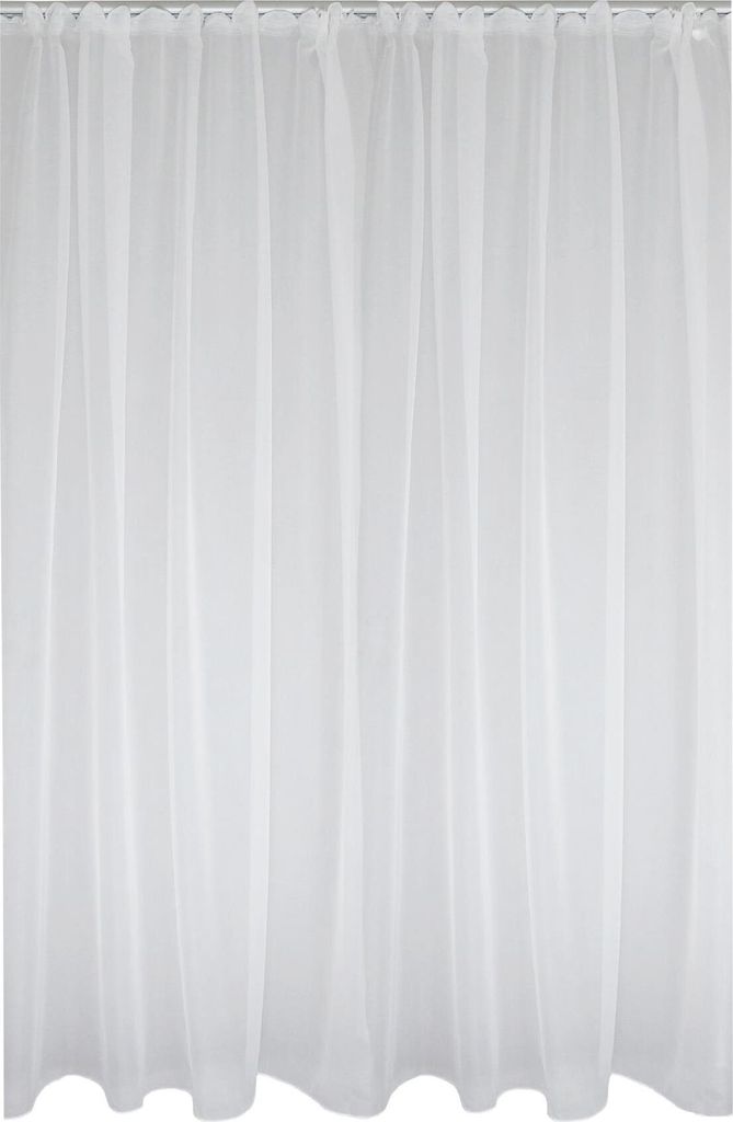 Vorhang Kräuselband weiß Emotion 140x175 cm Voile Produktbild 
