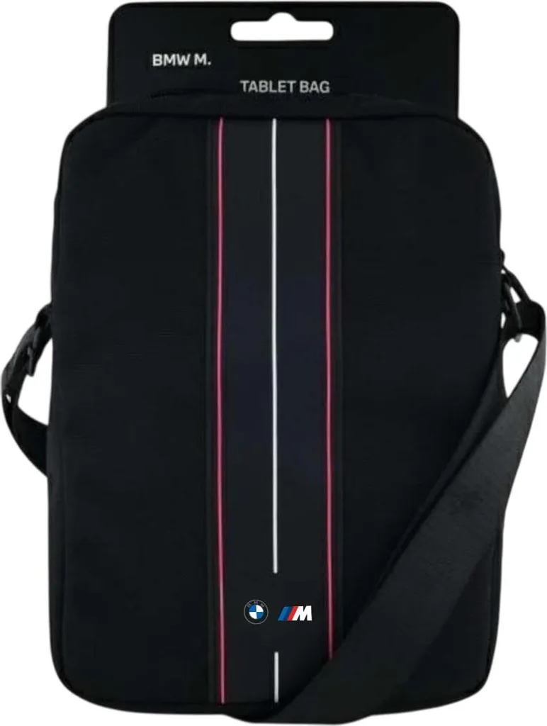 Custodia a Tracolla BMW per Tablet 8 Pollici Nylon e Carbon Look - 4