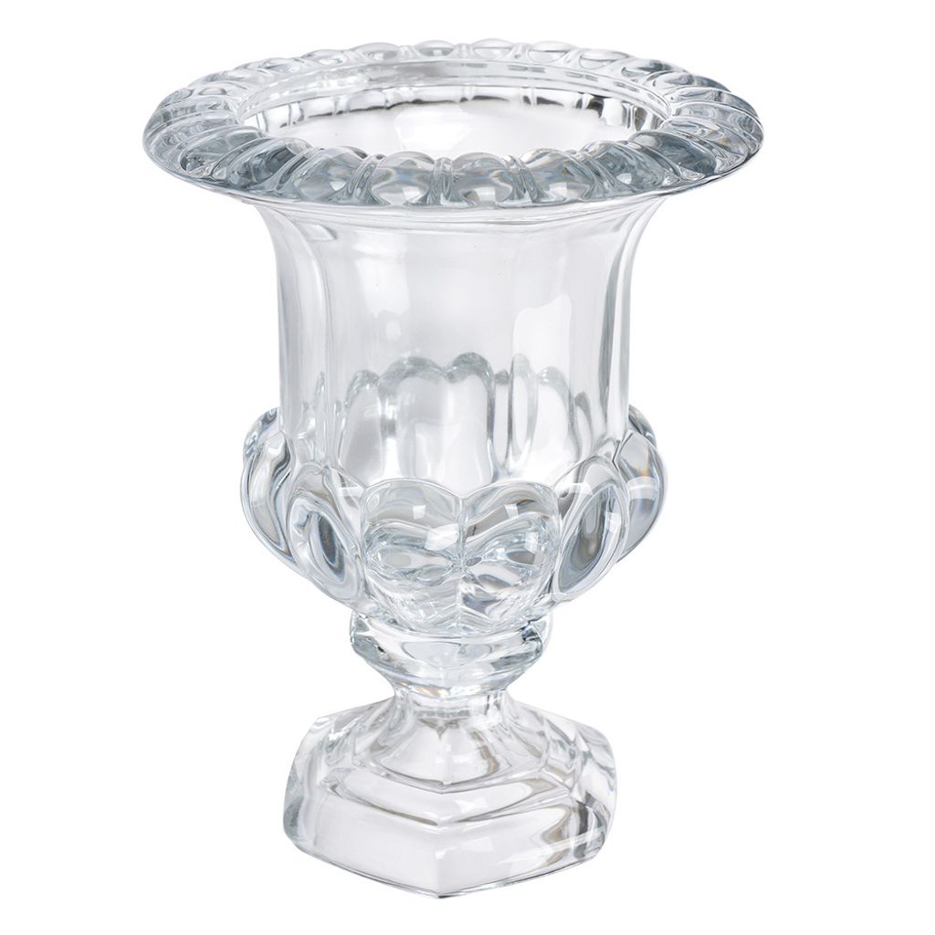 Clayre & Eef Vase Ø 20x26 cm Verre transparent Image du produit 