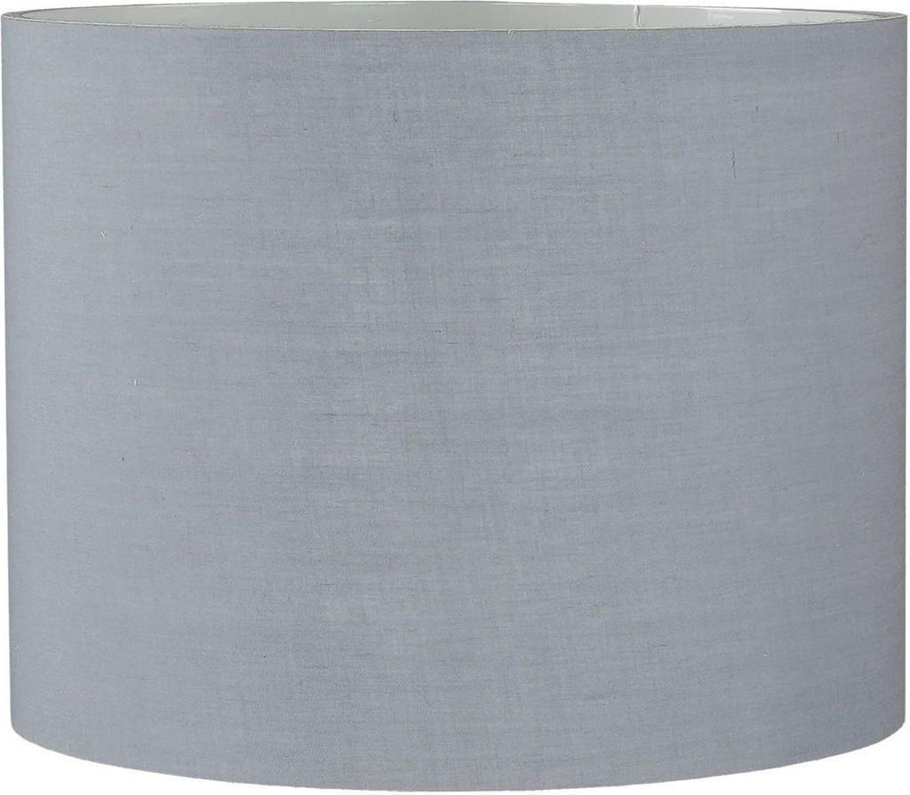 A lampshade shown from the front on a white background.