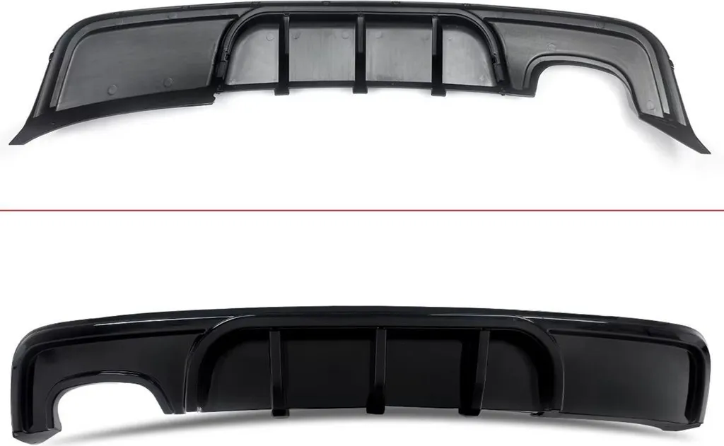 Diffuseur Arrière Shadow BMW E82 M Sport : Remplacez l'Original Noir