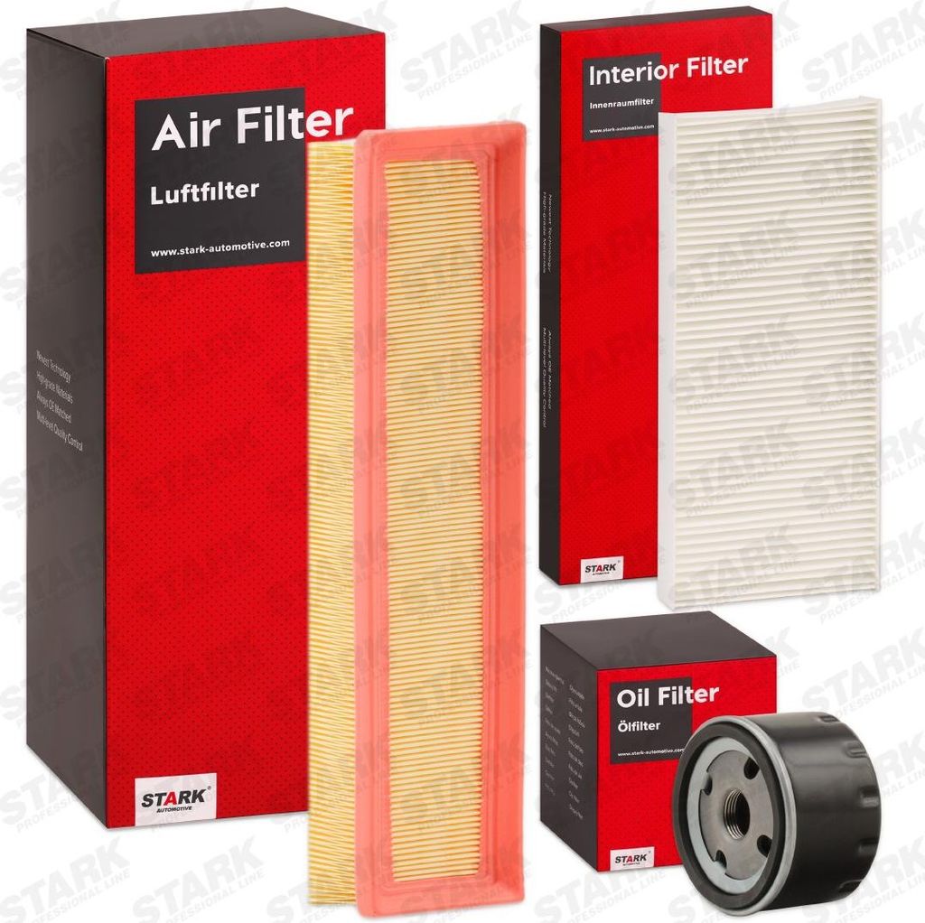 STARK Filterset Inspektionspaket Filtersatz für RENAULT TWINGO II (CN0) TWINGO I (C06)