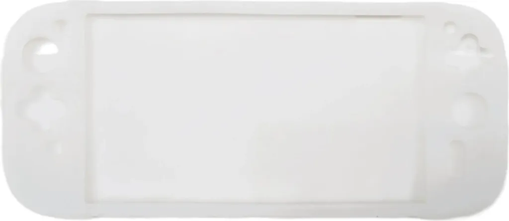 Cover protettiva in silicone per console portatile Switch 2 - TNS-3158 - Antiurto - Antigraffio - Antiscivolo - Tagli precisi - Design sottile - Bianco