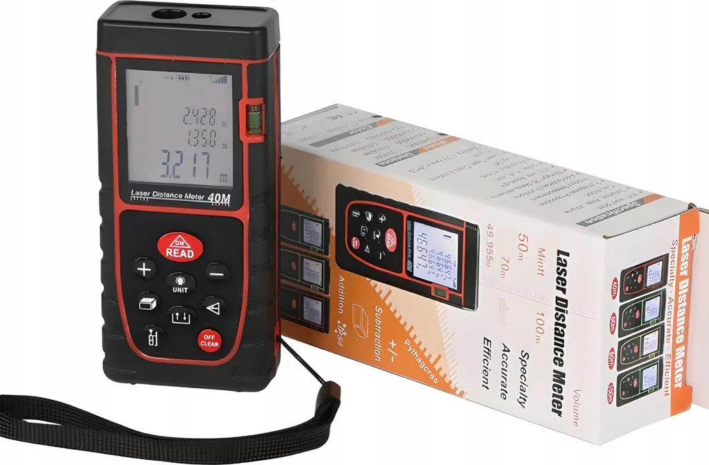 Télémètre laser 40M avec écran LCD rétro-éclairé et modes multiples - 15
