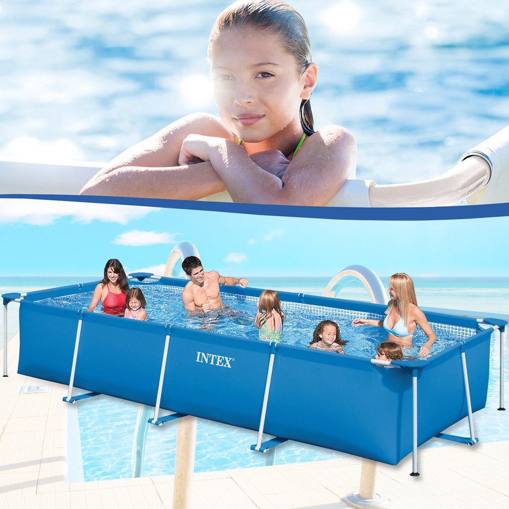 INTEX Frame Pool - Set Family 450 x 220 x 84 cm, Farbe: Produktbild 32