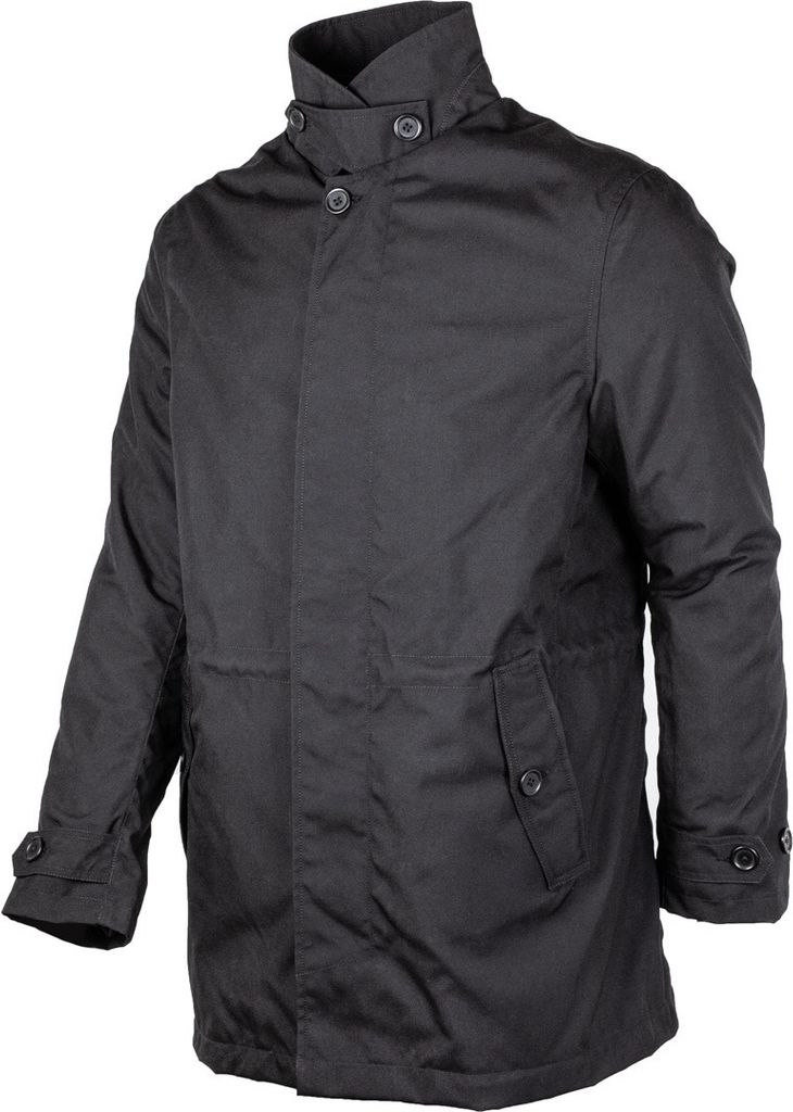 GMS Franck wasserdichte Motorrad Textiljacke, schwarz, 2XL