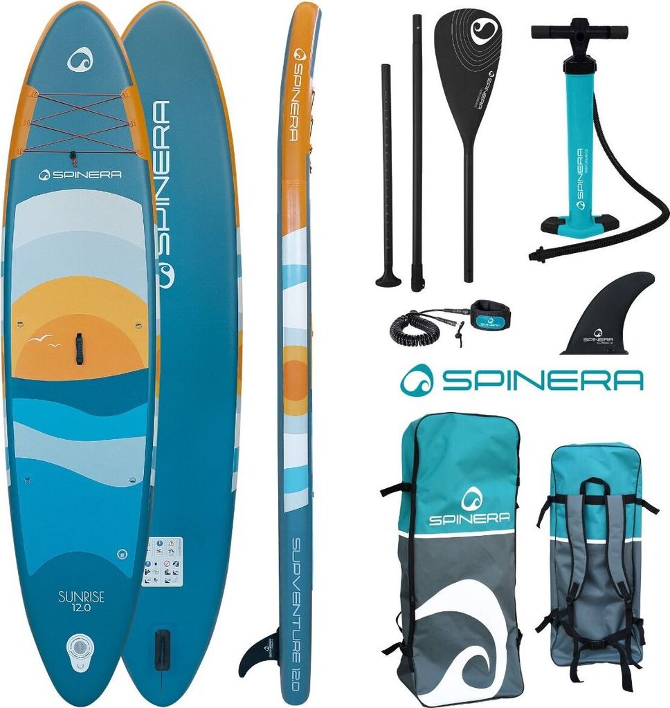SPINERA Supventure SUNRISE 12'0 iSUP DLT Board Stand Up Produktbild 