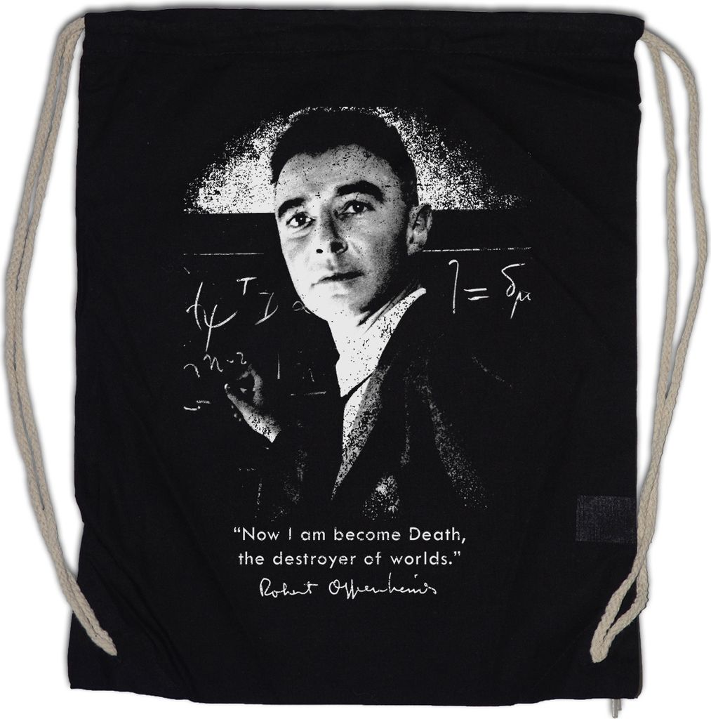 Urban Backwoods Now I Am Become Death, Turnbeutel, Farbe: Schwarz