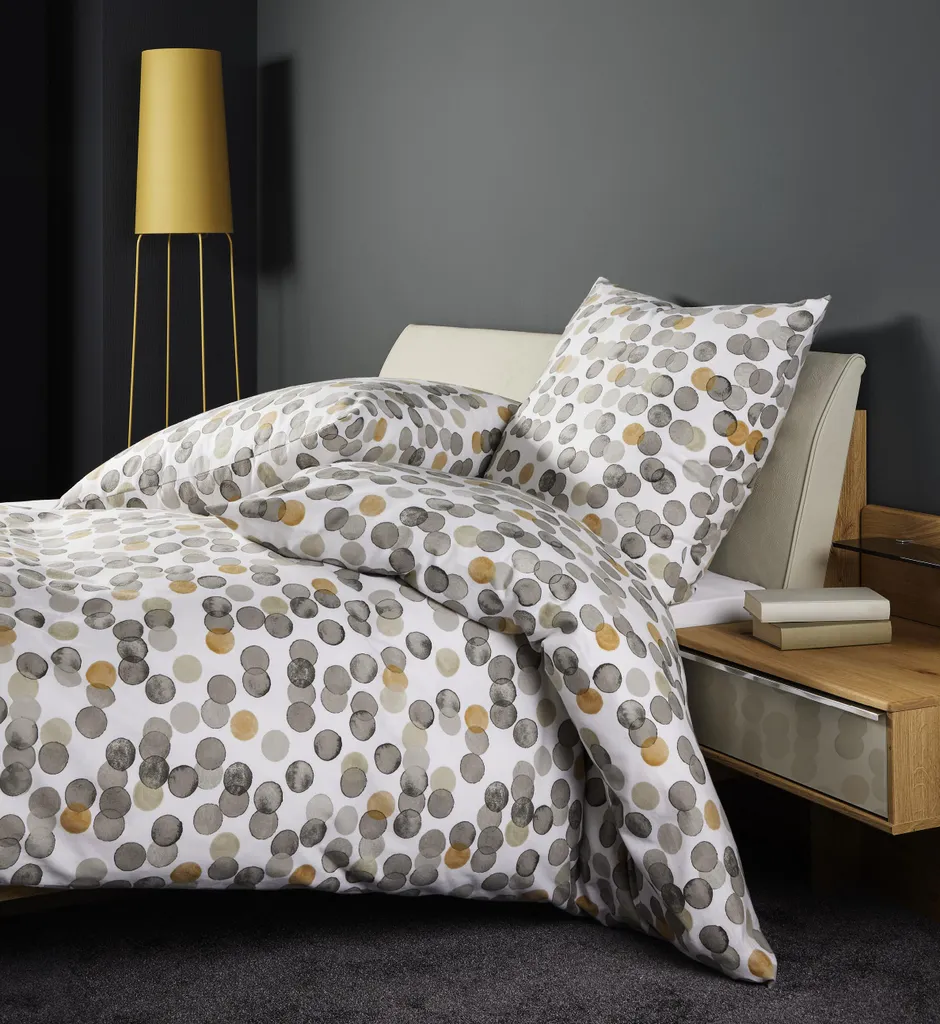 Parure Janine Davos 155x220 Coton Fin : Finissez-en avec le Linge Rêche
