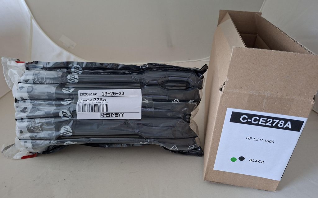 Original HP CE278A 78A Toner schwarz für LaserJet Pro P1500 Produktbild 