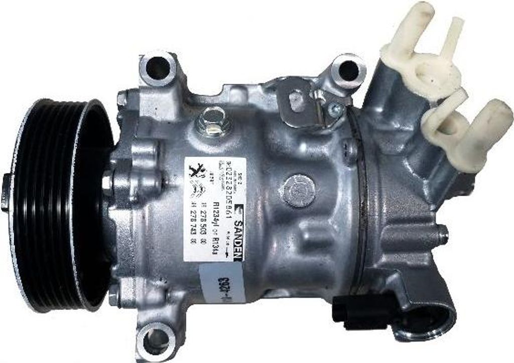 Airstal 10-4263 Klimakompressor OE 1609552980 kompatibel mit Rifter, Partner, 508, 5008, 308, 3008, 208, 2008, Grandland, Crossland X, Combo, C4, D...