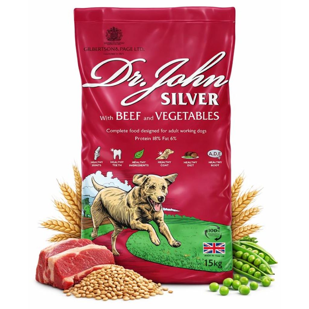 Cibo per cani al manzo con verdure, 15 kg – Mangime secco Immagine del prodotto 