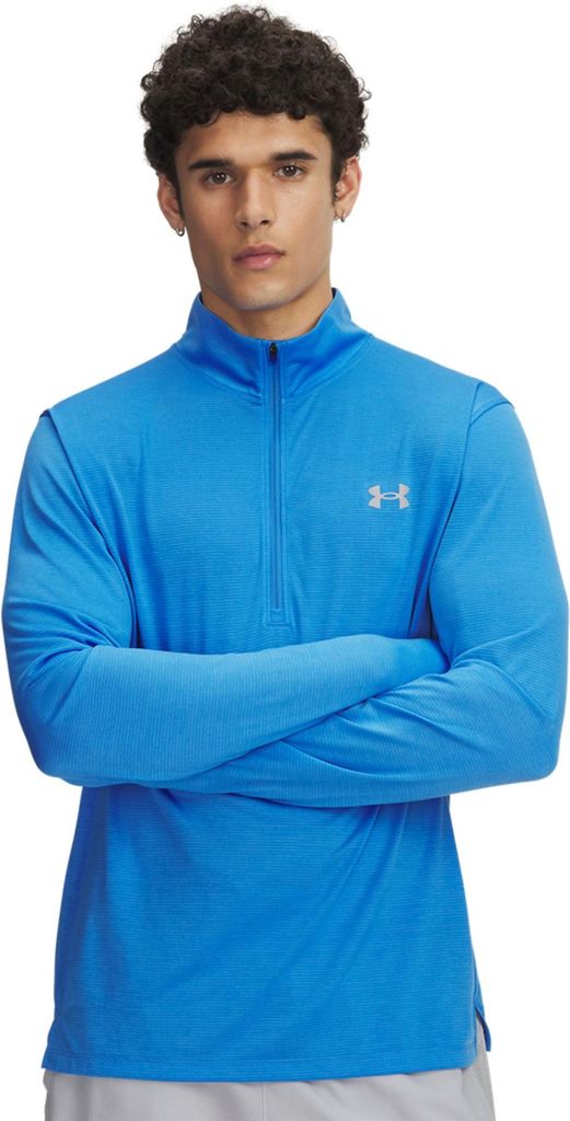 Under Armour Ua Launch 1/4 Zip - blue atlantis, Größe:L